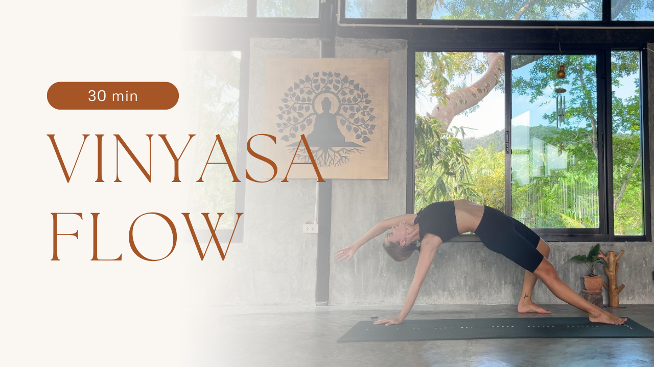 Vinyasa flow omslagfoto
